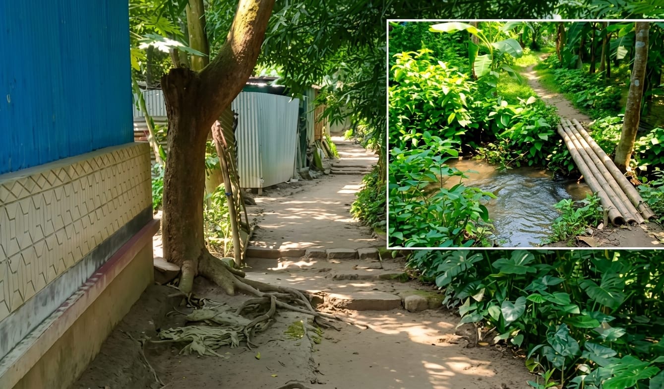 রাজবাড়ীর ইলিশকোল-চরপাড়া সড়কের বেহাল দশা: সংস্কারের অভাবে দুর্ভোগে এলাকাবাসী, দ্রুত সংস্কারের দাবি